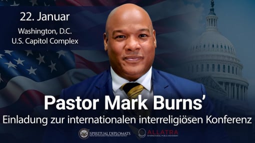 Pastor Mark Burns lädt zur Konferenz der Spirituellen Diplomaten am 22.Januar in Washington D.C. ein