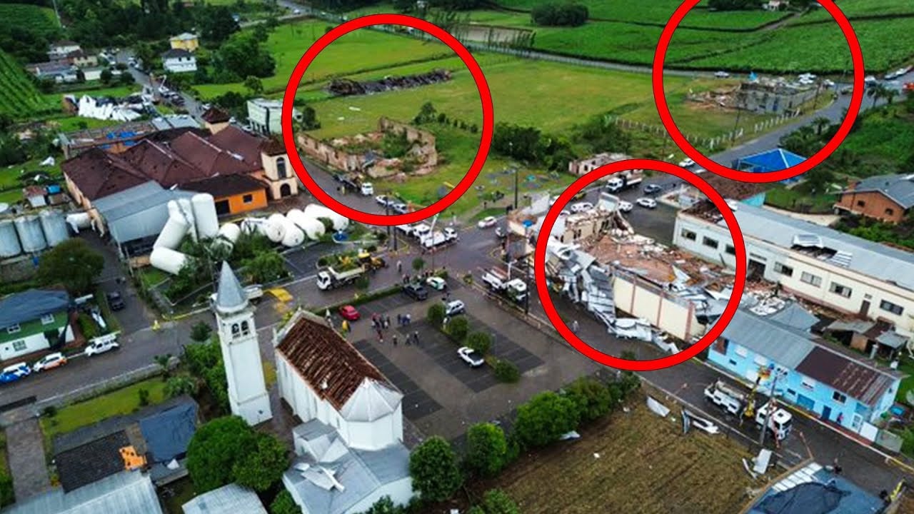 Powerful Extratropical Cyclone Triggers Floods and Tornado in Brazil