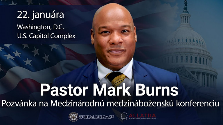 Pastor Mark Burns pozýva na medzináboženskú konferenciu 22. januára vo Washingtone, D.C.