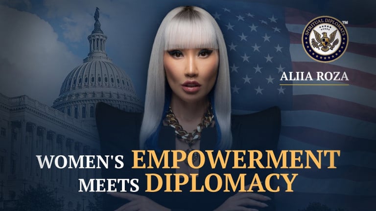 Aliia Roza at the U.S. Capitol: Spiritual Diplomacy, Human Trafficking, and Uniting the World