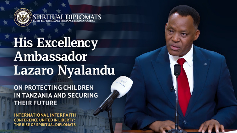 Ambassador Lazaro Nyalandu on Child Protection | United in Liberty: The Rise of Spiritual Diplomats
