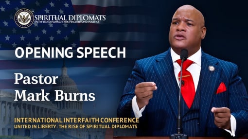 Pastor Mark Burns with Opening Speech | United in Liberty: The Rise of Spiritual Diplomats