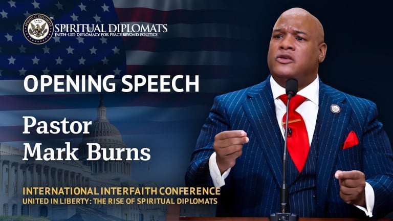 Pastor Mark Burns with Opening Speech | United in Liberty: The Rise of Spiritual Diplomats