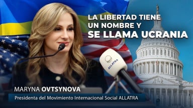 Ucrania defiende la libertad del mundo | Discurso de la presidenta de ALLATRA en Washington, D.C.