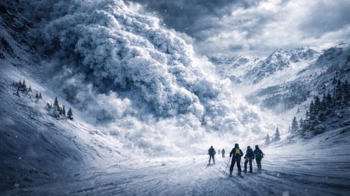 Avalanche Horror in California: 9 Skiers Buried