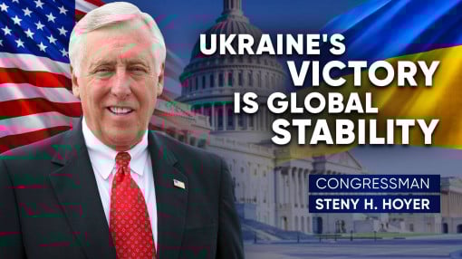 Congressman Steny Hoyer on Solidarity With Ukraine | ALLATRA TV