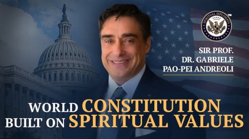 From Vatican to Capitol Hill: Prof. Andreoli's Blueprint for a World Constitution of Peace