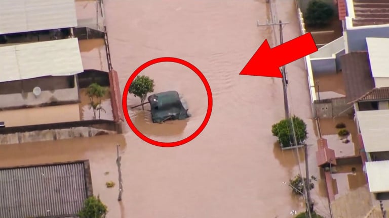 Historic Rainfall Triggers Landslides and Flood Chaos in Brazil