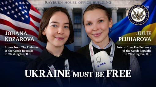 Ukrainians Are a Strong Nation | Johana Nozarová & Julie Pluhařová, Czech Embassy Interns in DC