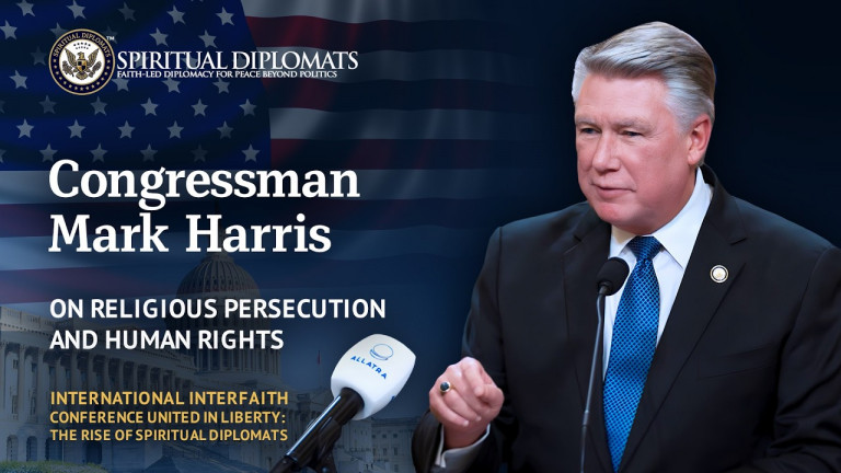 Congressman Mark Harris Speaks at United in Liberty: The Rise of Spiritual Diplomats Conference