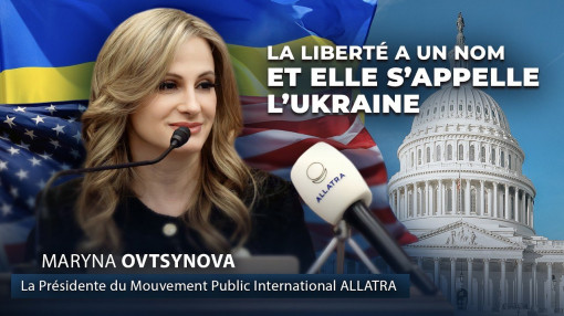 L’Ukraine protège la liberté du monde | Discours de la présidente d’ALLATRA à Washington