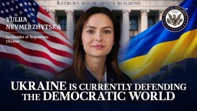Yulia Nevmerzhytska: Ukraine Standing in Defense of Freedom for All