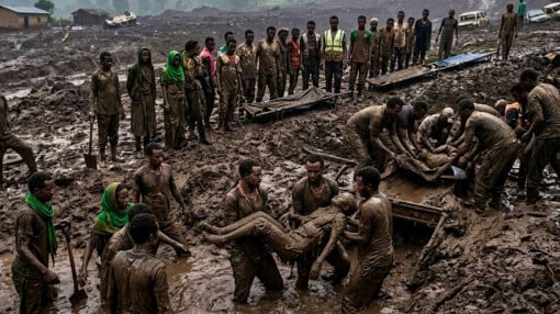 Deadly Floods and Landslides in Ethiopia Leave Thousands Homeless