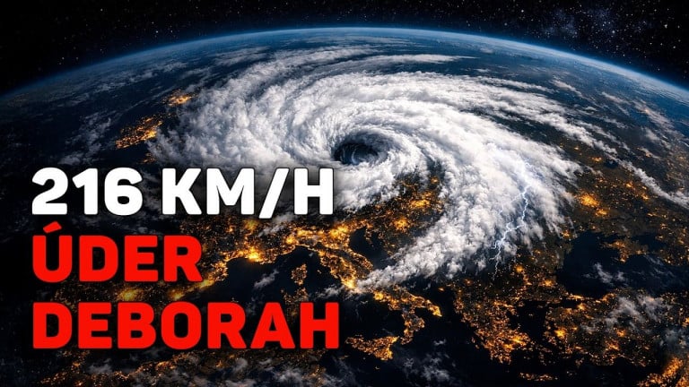 Úder živlu | Cyklón Deborah paralyzuje Balkán a silné bouře bičují Čínu