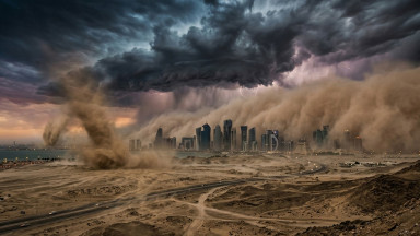 Middle East Storm Chaos: Floods, Hail and Rare Snow Hit Qatar, UAE, Saudi Arabia, Yemen and Oman