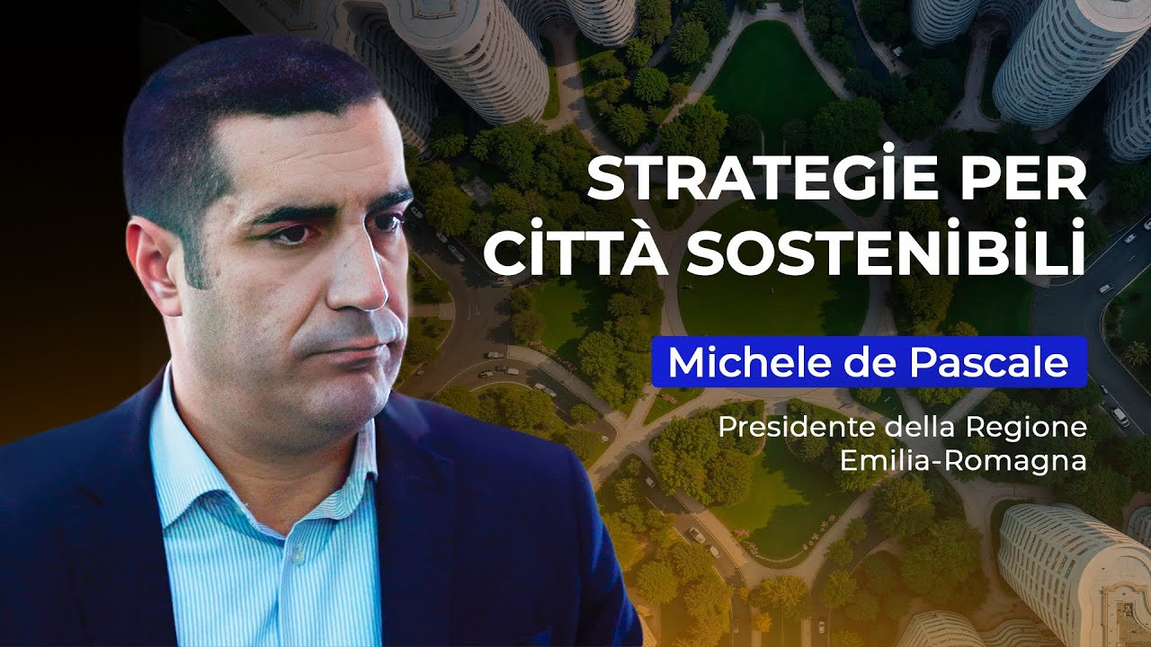 Michele de Pascale. Emilia-Romagna verso città sostenibili | ALLATRA TV