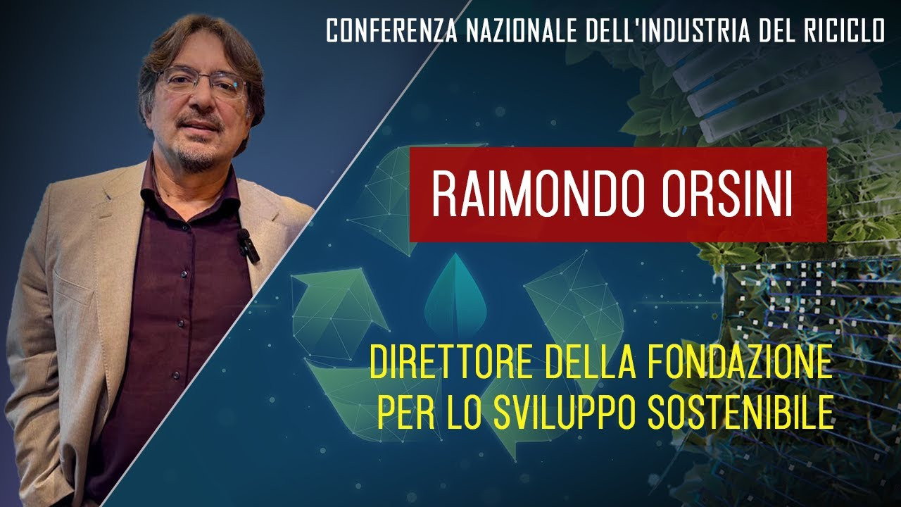 Raimondo Orsini: collaborazione e innovazione per il riciclo della plastica | ALLATRA TV
