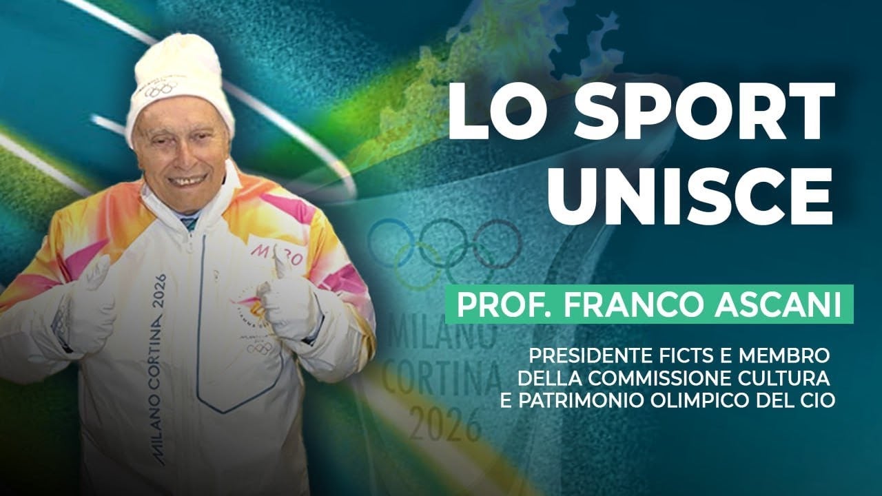 LO SPORT UNISCE: Intervista del Presidente FICTS Prof. Franco Ascani