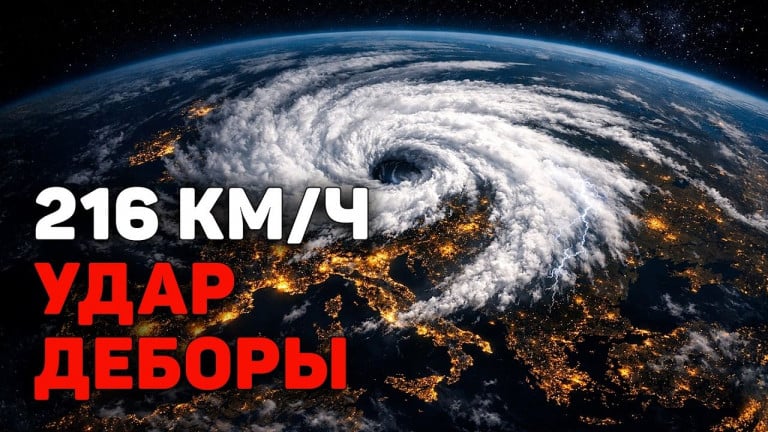 УДАР СТИХИИ | Циклон Дебора парализует Балканы и мощные штормы обрушиваются на Китай