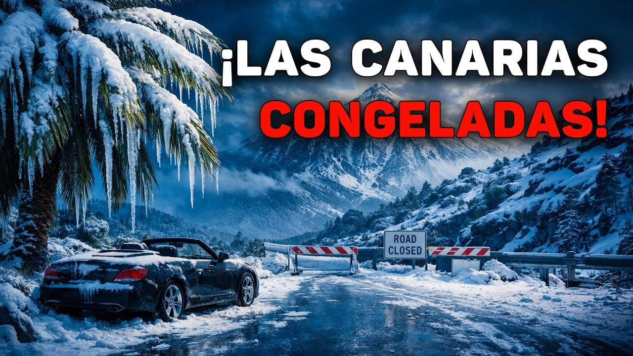¡Nieve en Canarias 3 megatormentas en una semana! ¿Por qué los desastres se han vuelto más intensos?