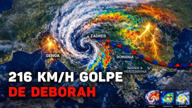 GOLPE DE LA NATURALEZA | El ciclón Deborah paraliza los Balcanes y potentes tormentas azotan China