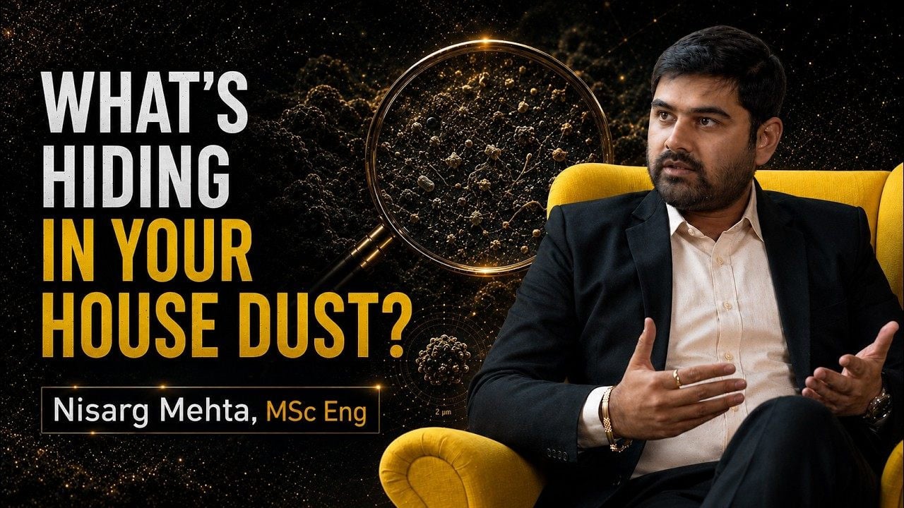 Micro- and Nanoplastics Indoors | Nisarg Mehta