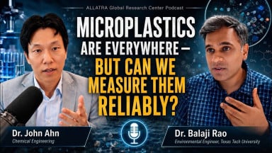 The Scientific Challenge of Tracking Microplastics | Dr. Balaji Rao | ALLATRA GRC