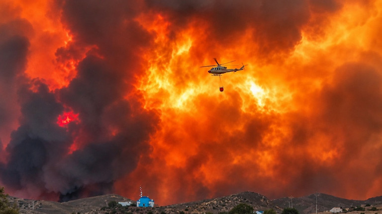 Extreme Wildfire in Spain: 17,000 Acres Burned, 12 Lives Lost