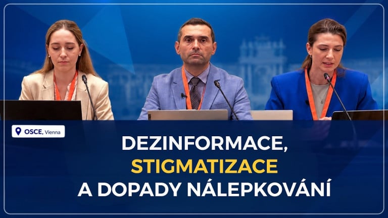 Jak dezinformace a stigmatizace vedou k nadnárodní represi (doprovodná akce v rámci SHDM OBSE 2026)