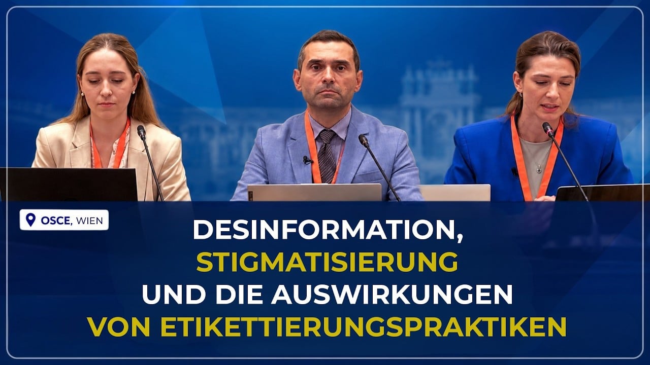 Wie Desinformation und Stigmatisierung zu transnationaler Repression führen, OSZE SHDM II 2026 Event