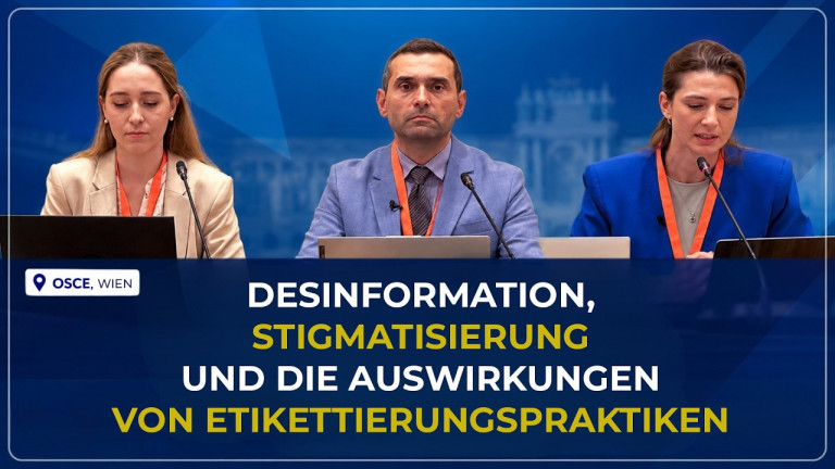 Wie Desinformation und Stigmatisierung zu transnationaler Repression führen, OSZE SHDM II 2026 Event
