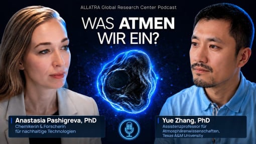 Unsichtbare Seite der Luft: Wie Forscher Mikro- und Nanoplastik aufspüren | Dr. Zhang | ALLATRA GRC