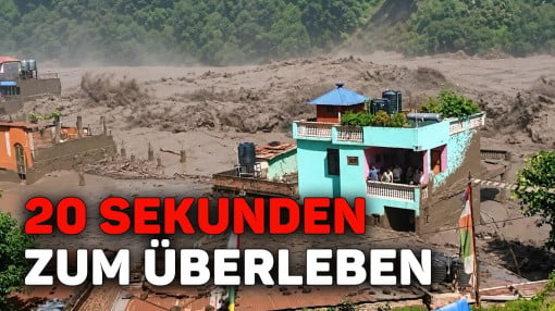 Tausende Menschenleben in Gefahr: Wie überlebt man Naturgewalten ohne Vorwarnung?